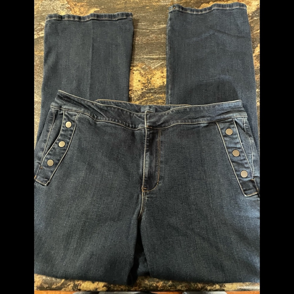 J Jill Bootcut Jeans.  Size 14